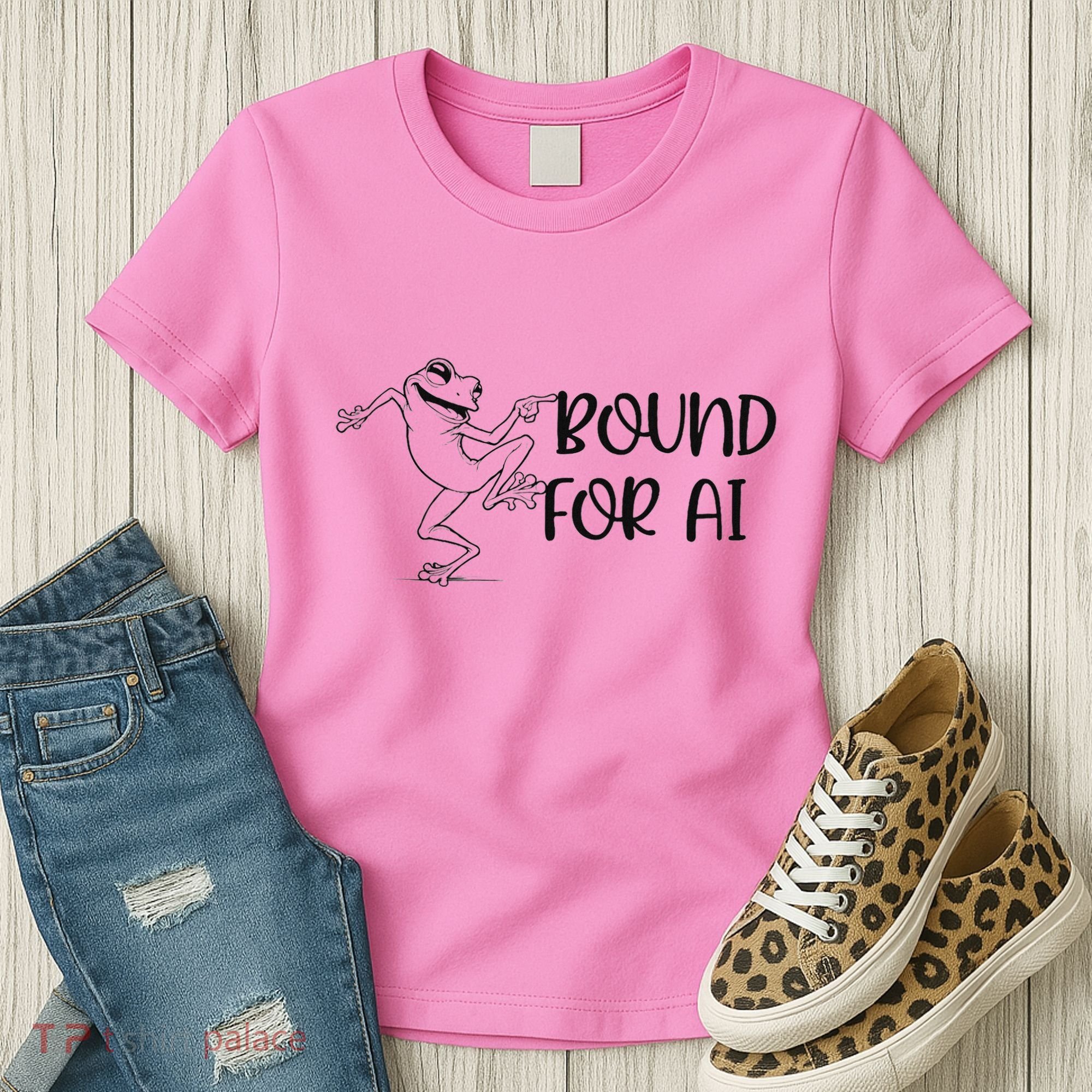 Happy Dancing Frog Women's T-Shirt