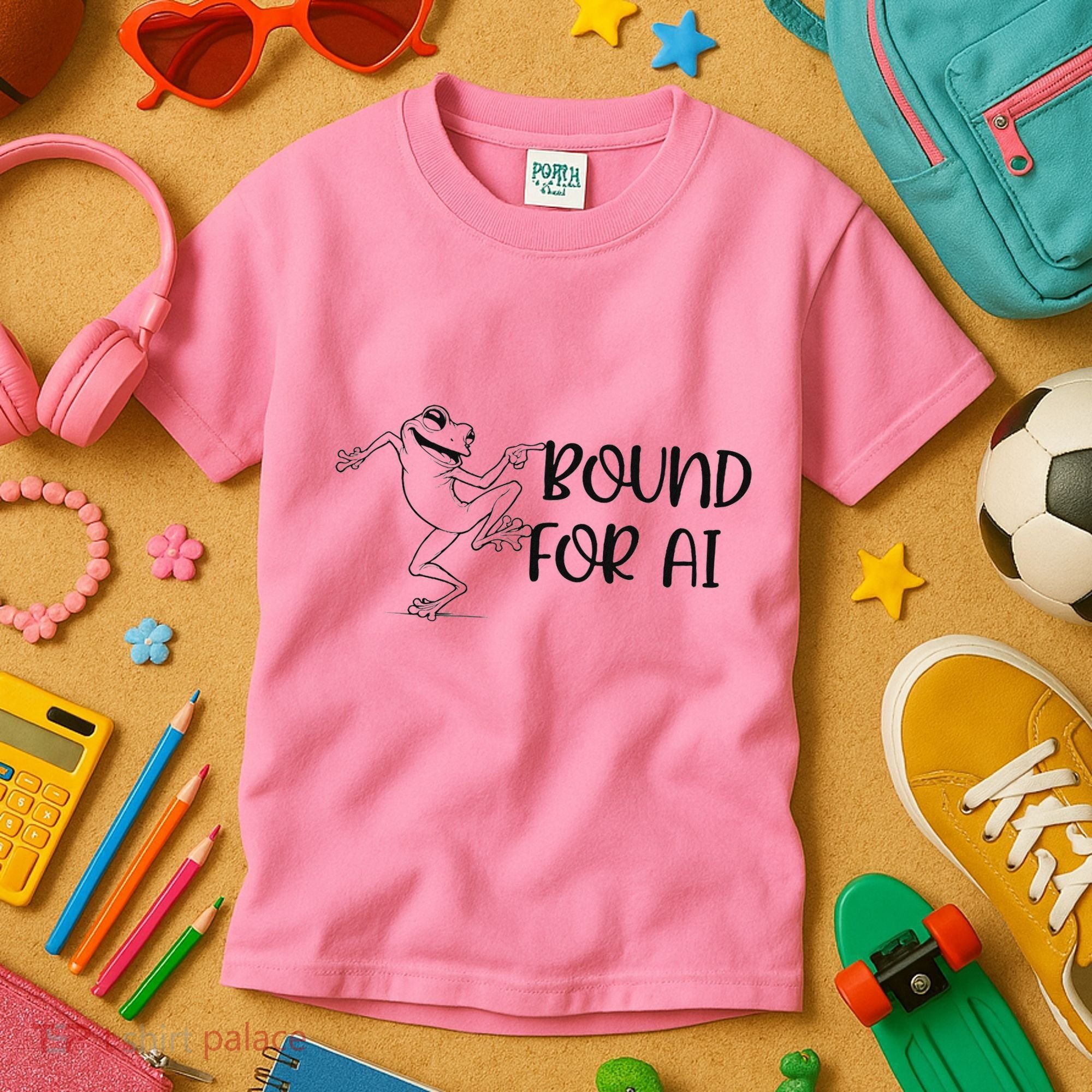 Happy Dancing Frog Kids T-Shirt