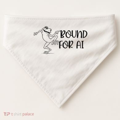 Happy Dancing Frog USA-Made Doggie Bandana