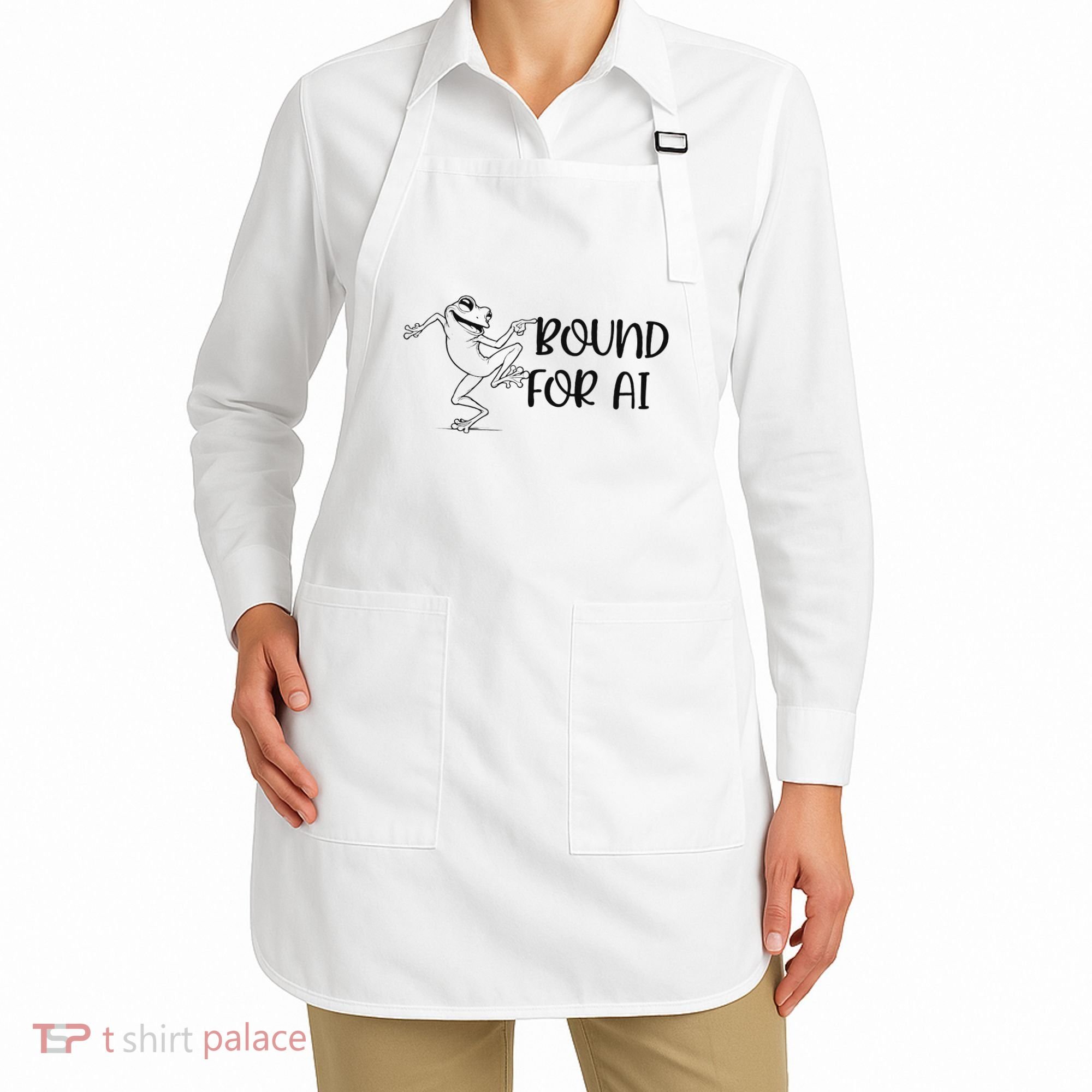 Happy Dancing Frog Apron