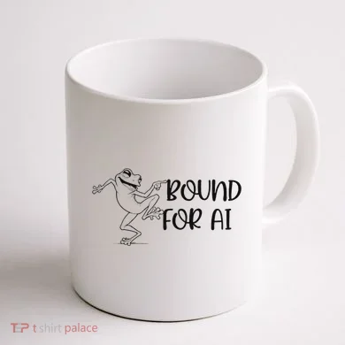 Happy Dancing Frog Coffee Mug back