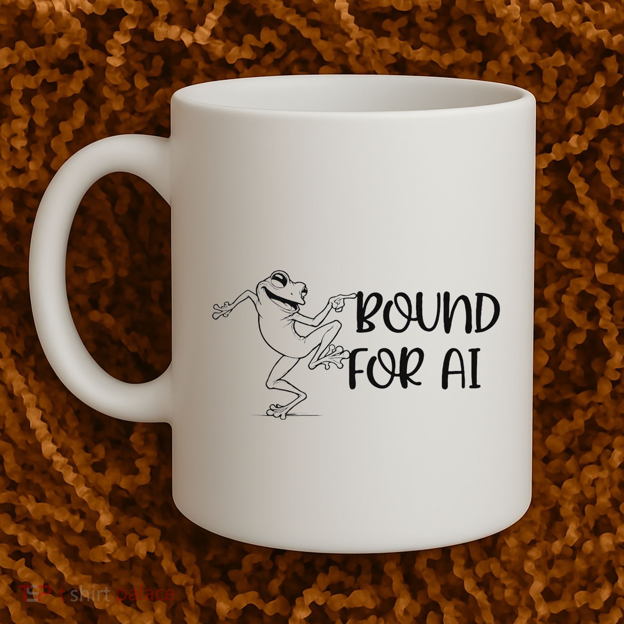 Happy Dancing Frog Coffee Mug
