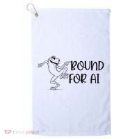 Happy Dancing Frog Golf Towel thumb 0