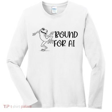 Happy Dancing Frog Women's Long Sleeve Shirt