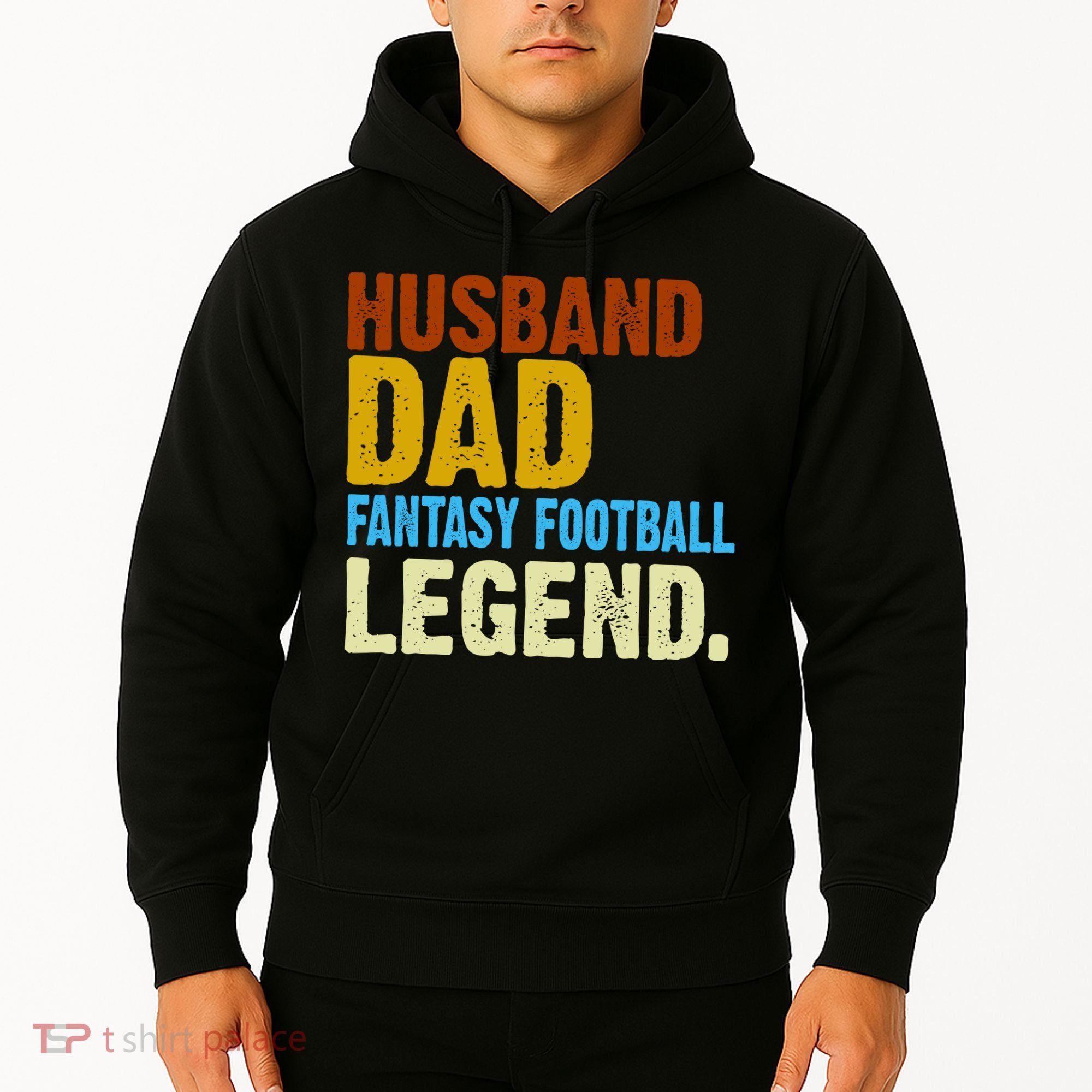 Husband Dad Fantasy Football Legend Hoodie