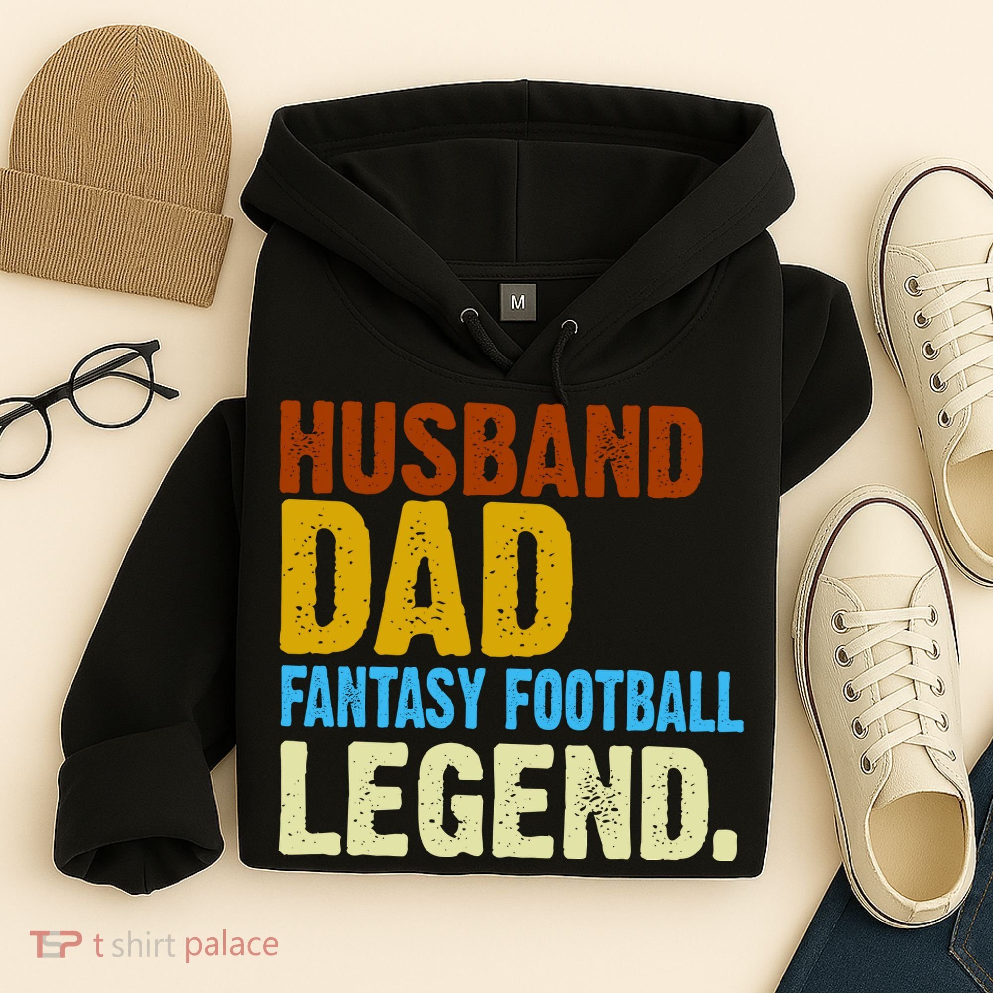 Husband Dad Fantasy Football Legend Hoodie