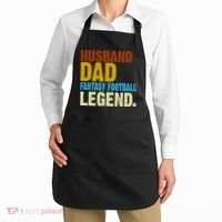 Husband Dad Fantasy Football Legend Apron thumb 2