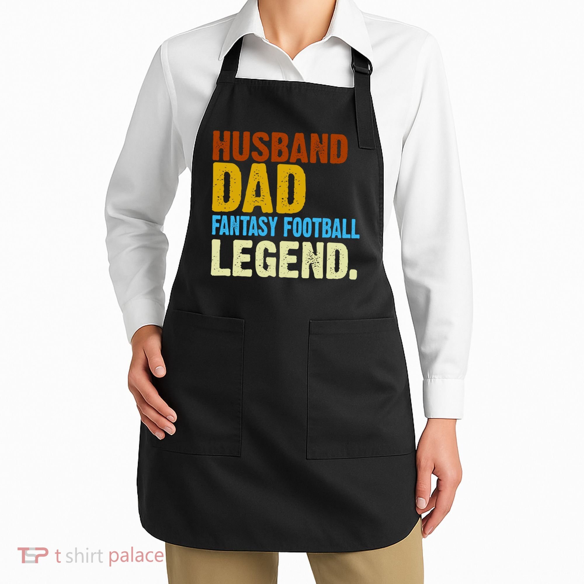 Husband Dad Fantasy Football Legend Apron