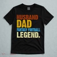 Husband Dad Fantasy Football Legend T-Shirt thumb 5