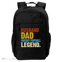 Husband Dad Fantasy Football Legend Backpack thumb 0