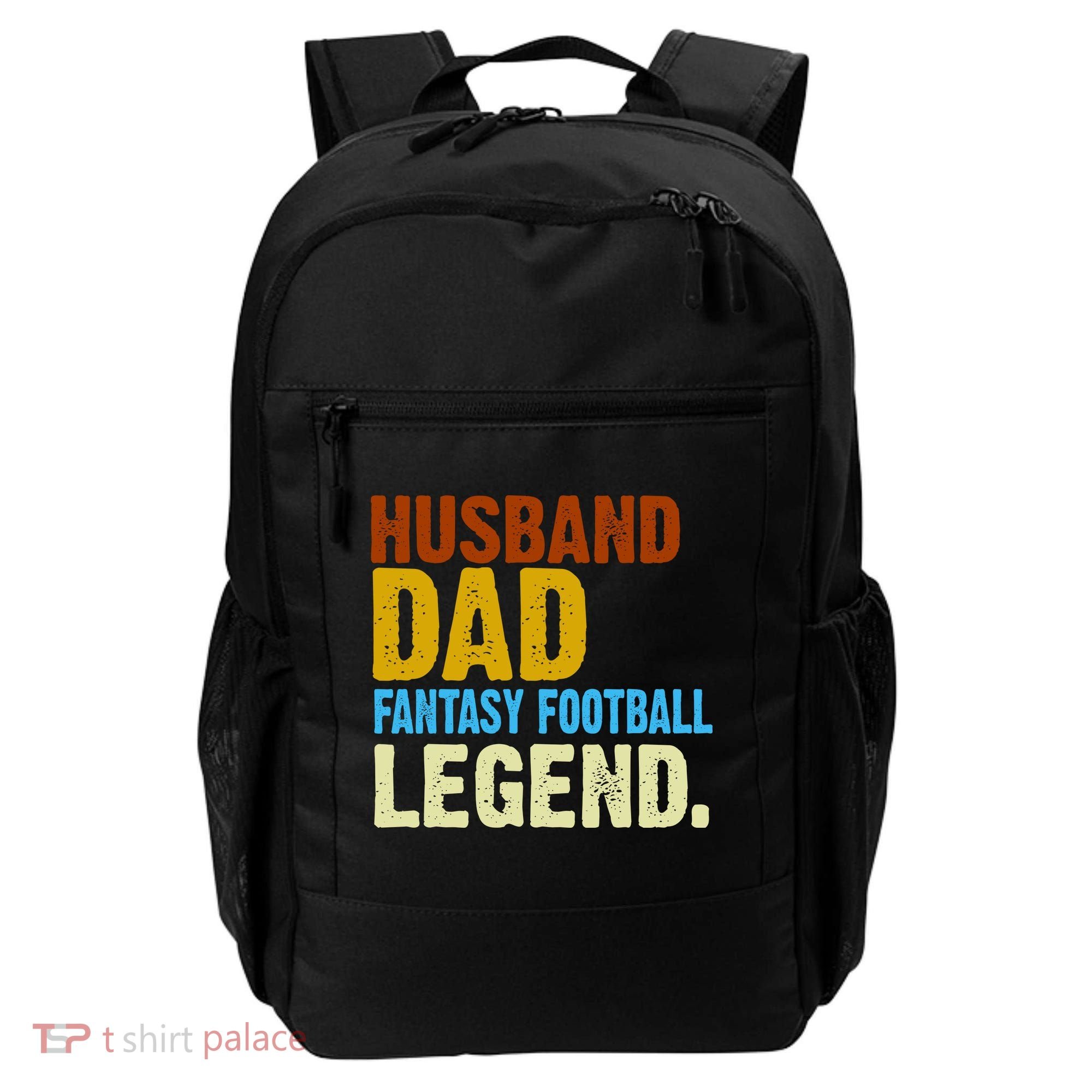 Husband Dad Fantasy Football Legend Backpack