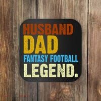 Husband Dad Fantasy Football Legend Coaster thumb 0