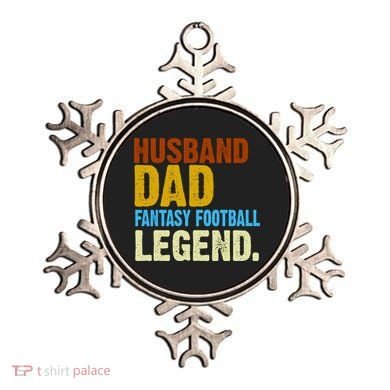 Husband Dad Fantasy Football Legend Ornament