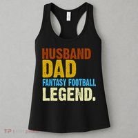 Husband Dad Fantasy Football Legend Women's Tank Top thumb 3