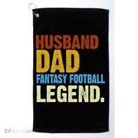 Husband Dad Fantasy Football Legend Golf Towel thumb 0