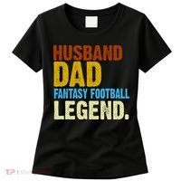 Husband Dad Fantasy Football Legend Women's T-Shirt thumb 0
