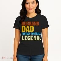 Husband Dad Fantasy Football Legend Women's T-Shirt thumb 4