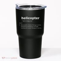 Helicopter Definition Funny Rotary Wing Pilot Gift Tumbler thumb 0