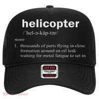 Helicopter Definition Funny Rotary Wing Pilot Gift Hat thumb 0