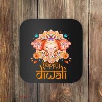 Happy Diwali Festival Of Light Hindu Indian Coaster thumb 0