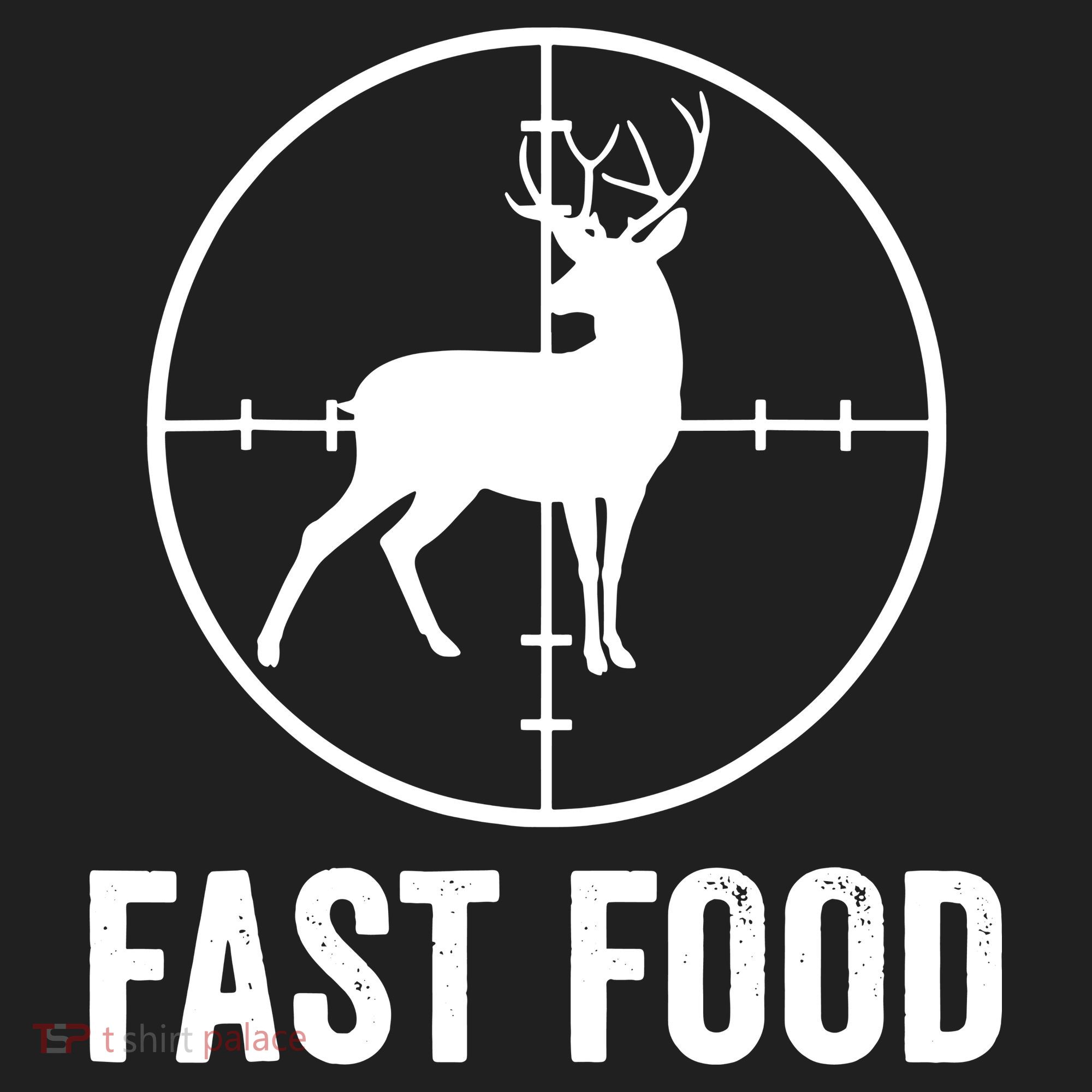 Hunting Deer Fast Food Women's Sweatshirt
