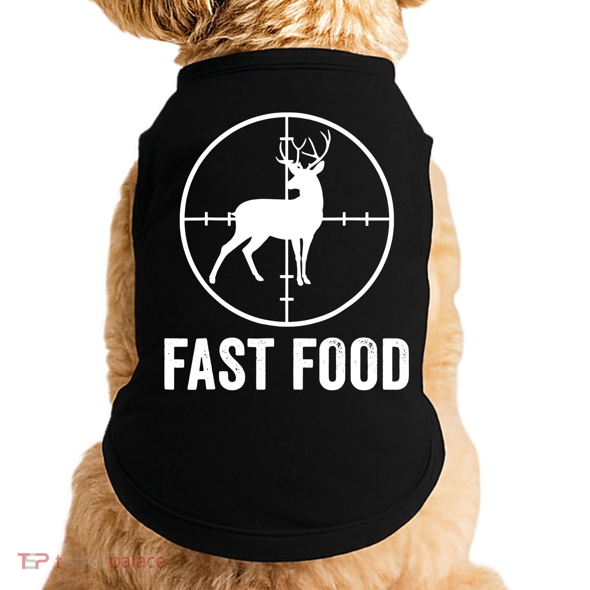 Hunting Deer Fast Food Doggie Tank