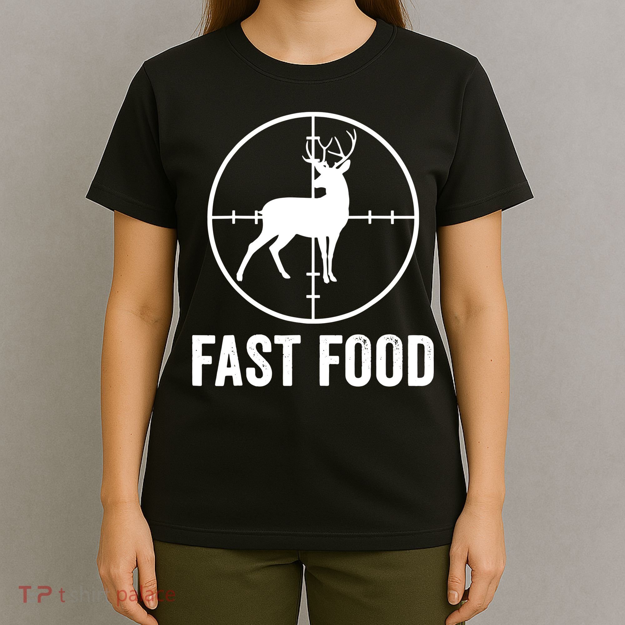Hunting Deer Fast Food T-Shirt