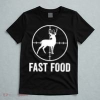 Hunting Deer Fast Food T-Shirt thumb 5