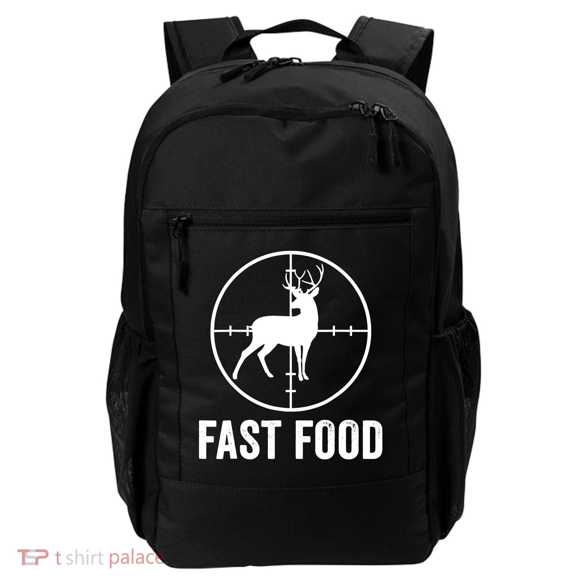 Hunting Deer Fast Food Backpack