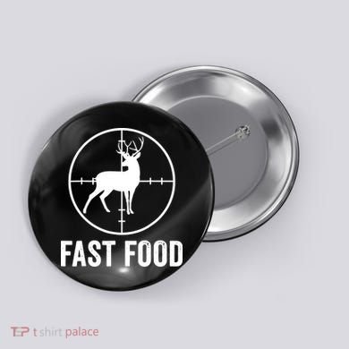 Hunting Deer Fast Food Button