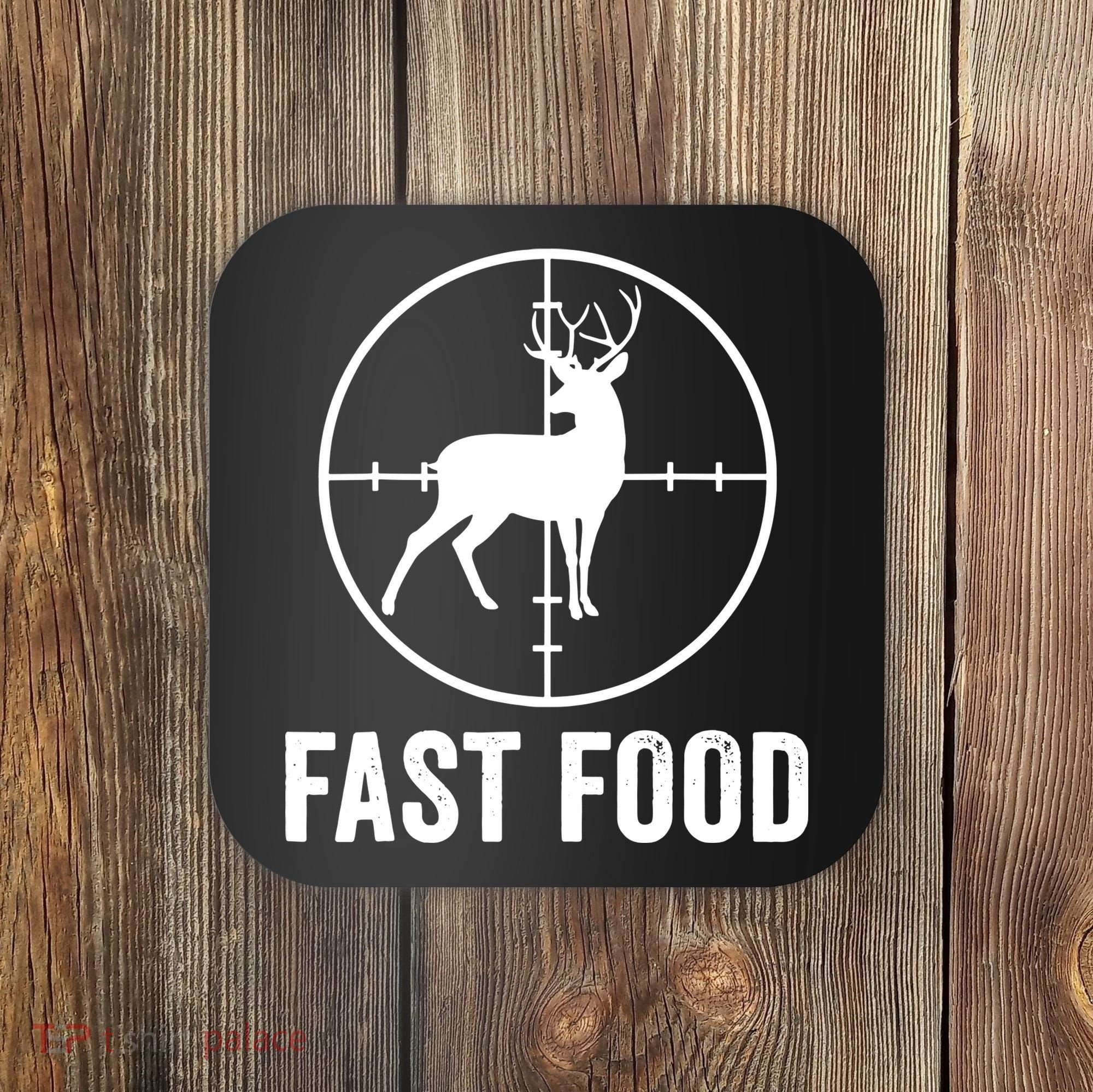 Hunting Deer Fast Food Coaster