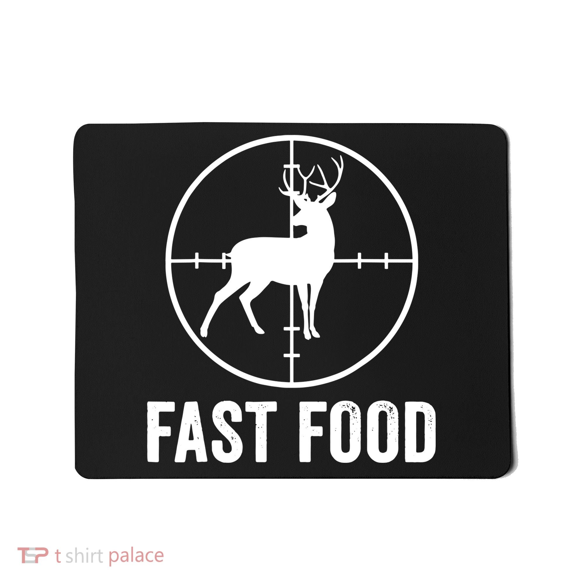 Hunting Deer Fast Food Mousepad