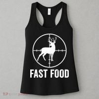 Hunting Deer Fast Food Women's Tank Top thumb 3