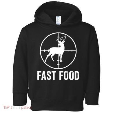 Hunting Deer Fast Food Toddler Hoodie