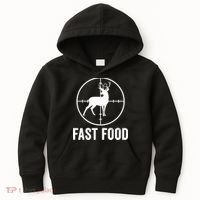 Hunting Deer Fast Food Kids Hoodie thumb 0