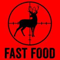 Hunting Deer Fast Food Santa Hat thumb 1