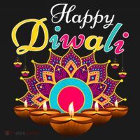 Happy Diwali Funny Festival Costume Lights Matching Family T-Shirt thumb 7