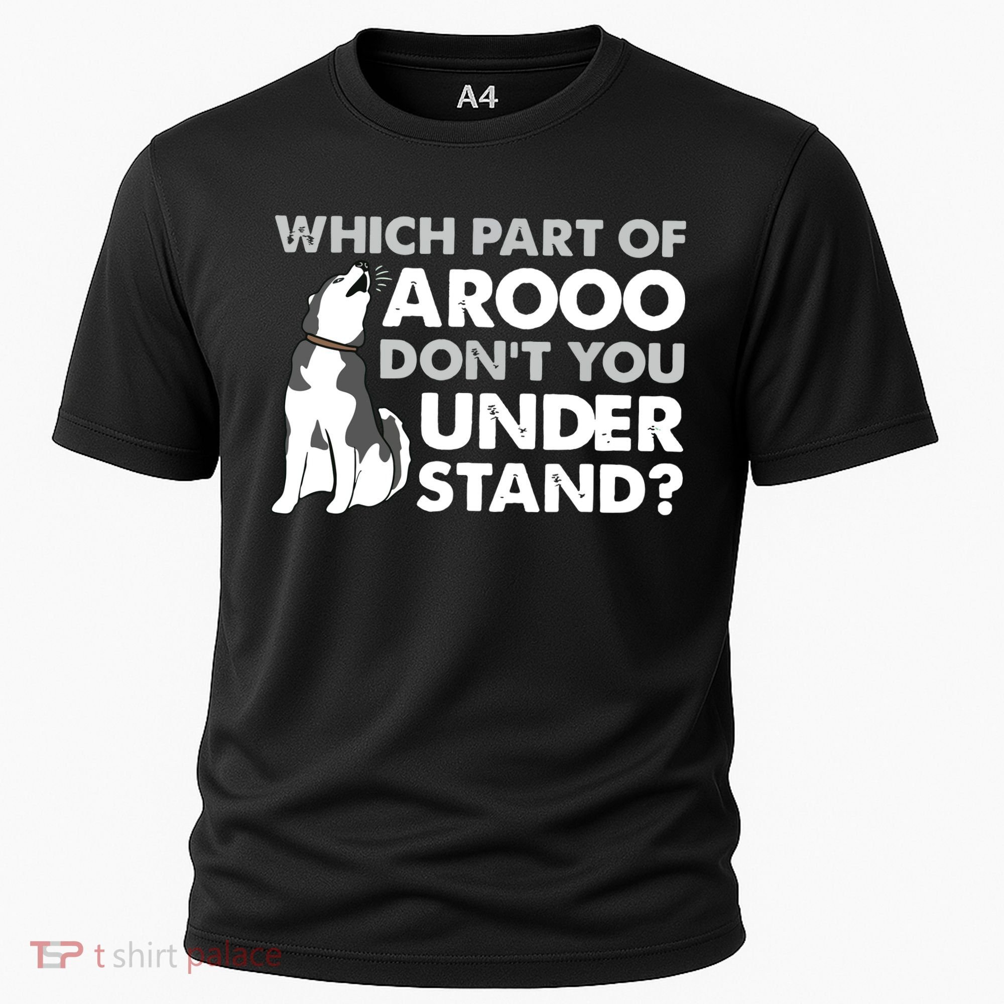 Husky Dog Funny Which Part Of Arooo Dont You Understand Cooling Performance Crew T-Shirt