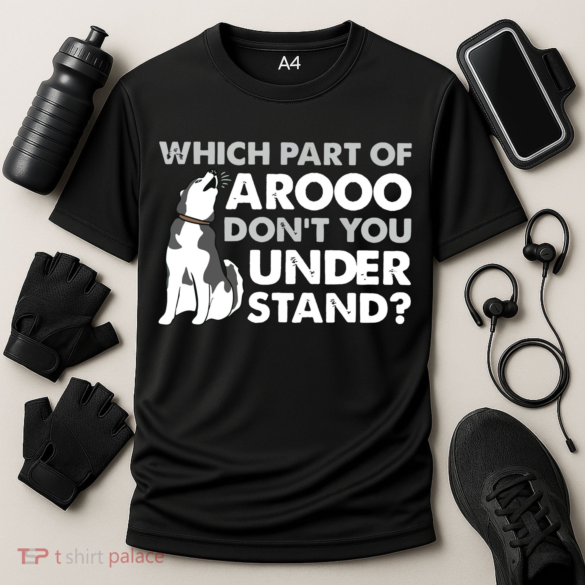 Husky Dog Funny Which Part Of Arooo Dont You Understand Cooling Performance Crew T-Shirt