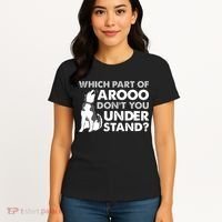 Husky Dog Funny Which Part Of Arooo Dont You Understand Women's T-Shirt thumb 4