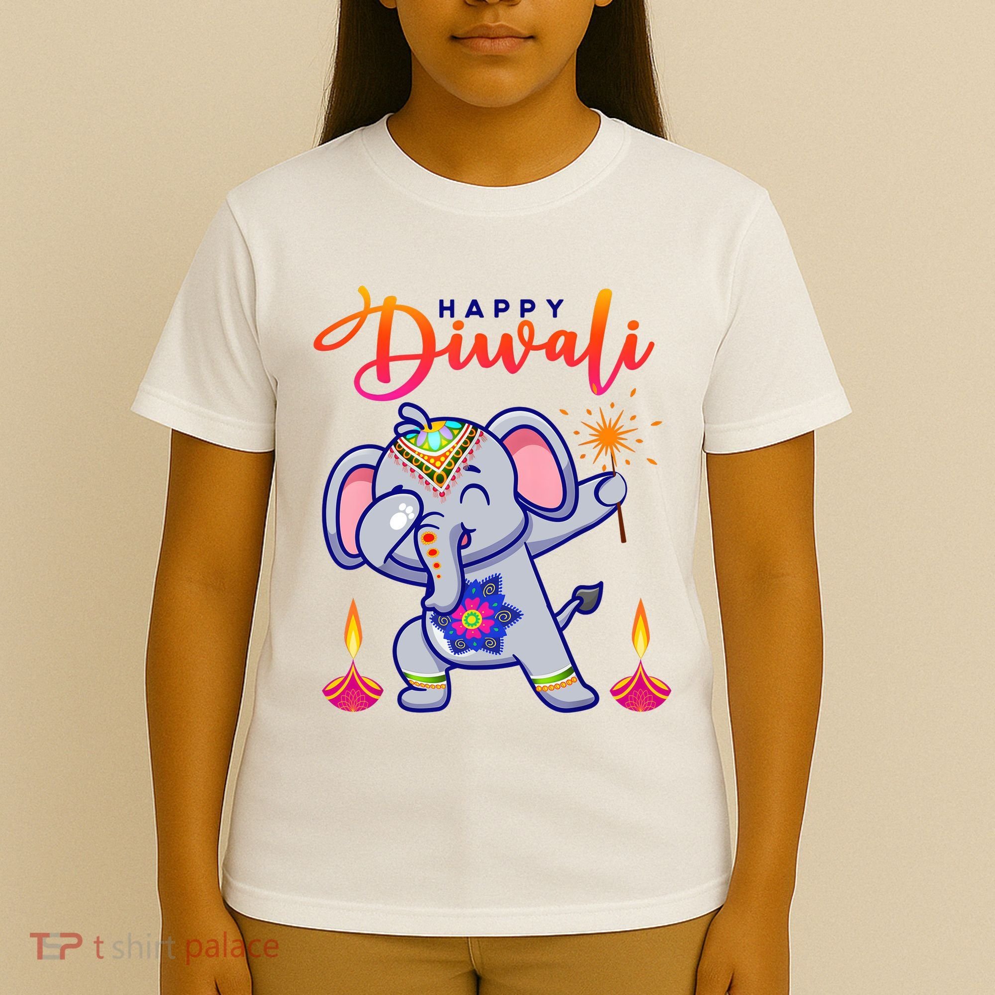 Happy Diwali Festival Of Lights Celebration Kids T-Shirt