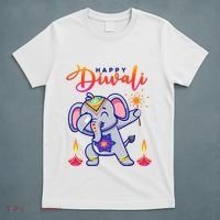 Happy Diwali Festival Of Lights Celebration Kids T-Shirt thumb 5