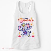 Happy Diwali Festival Of Lights Celebration Kids Women's Tank Top thumb 0