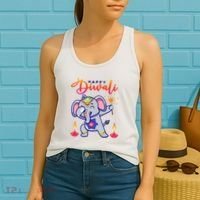 Happy Diwali Festival Of Lights Celebration Kids Women's Tank Top thumb 2