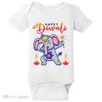 Happy Diwali Festival Of Lights Celebration Kids Baby Bodysuit thumb 0