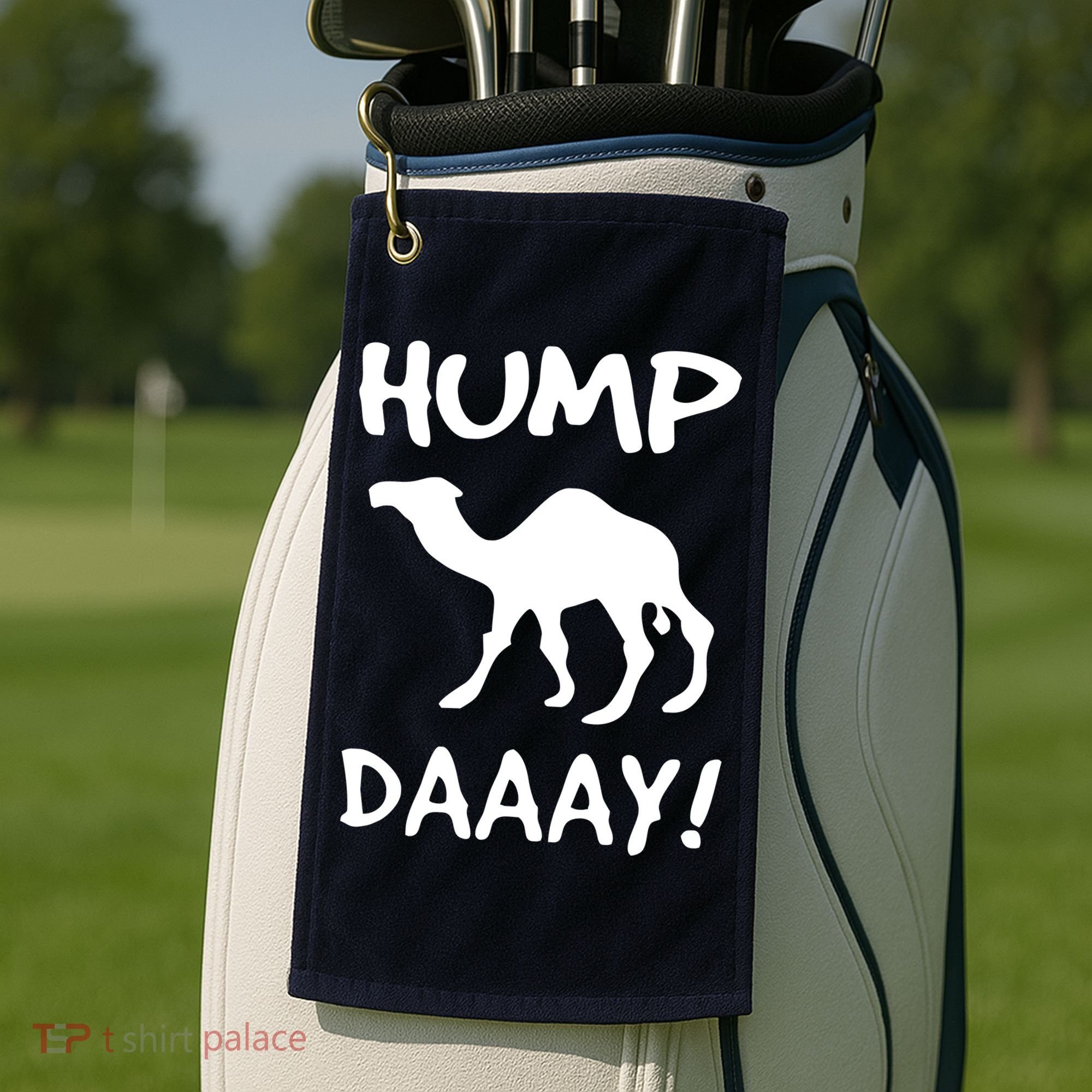 HUMP DAY Funny Golf Towel