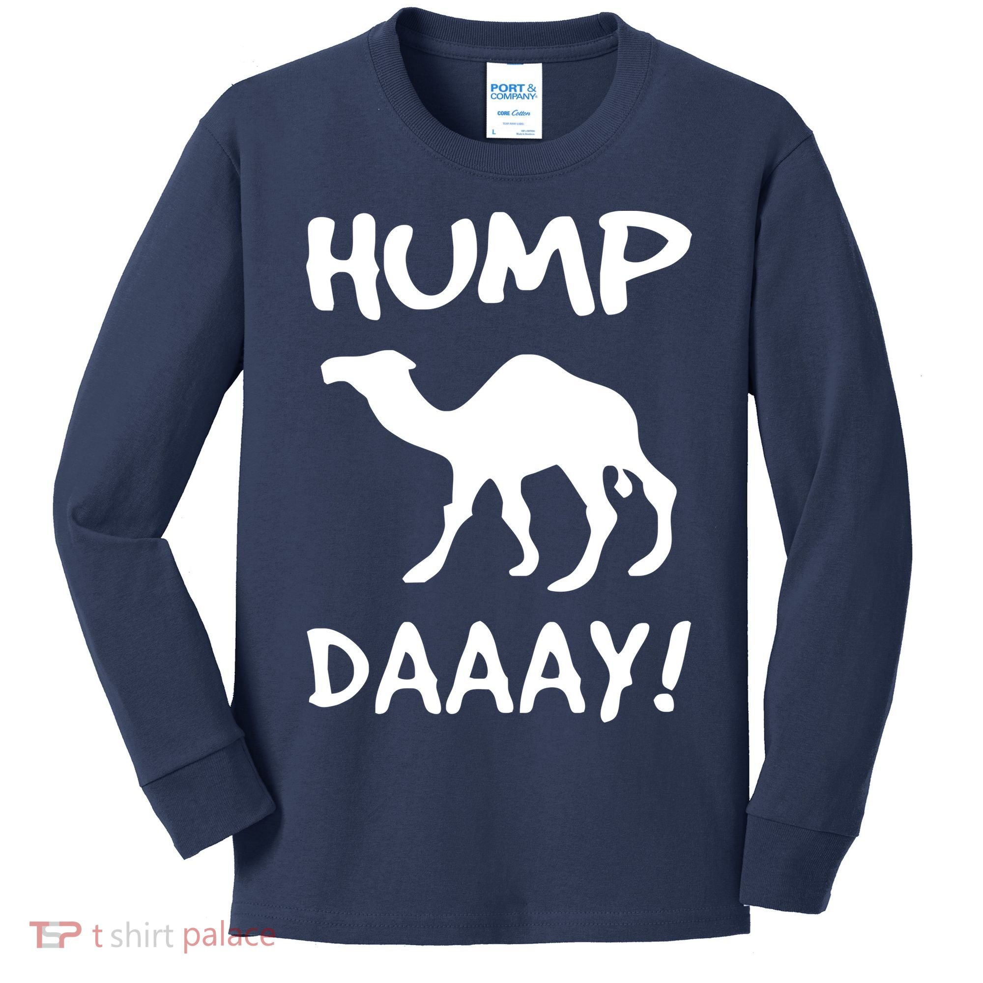 HUMP DAY Funny Kids Long Sleeve Shirt