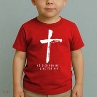 He Died For Me I Live For Him Christian Toddler T-Shirt thumb 2