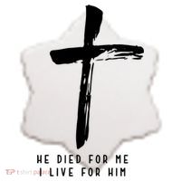 He Died For Me I Live For Him Christian Ceramic Ornament thumb 2