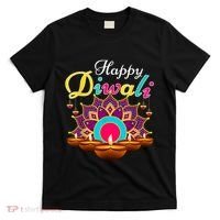 Happy Diwali Funny Festival Costume Lights Matching Family T-Shirt thumb 0